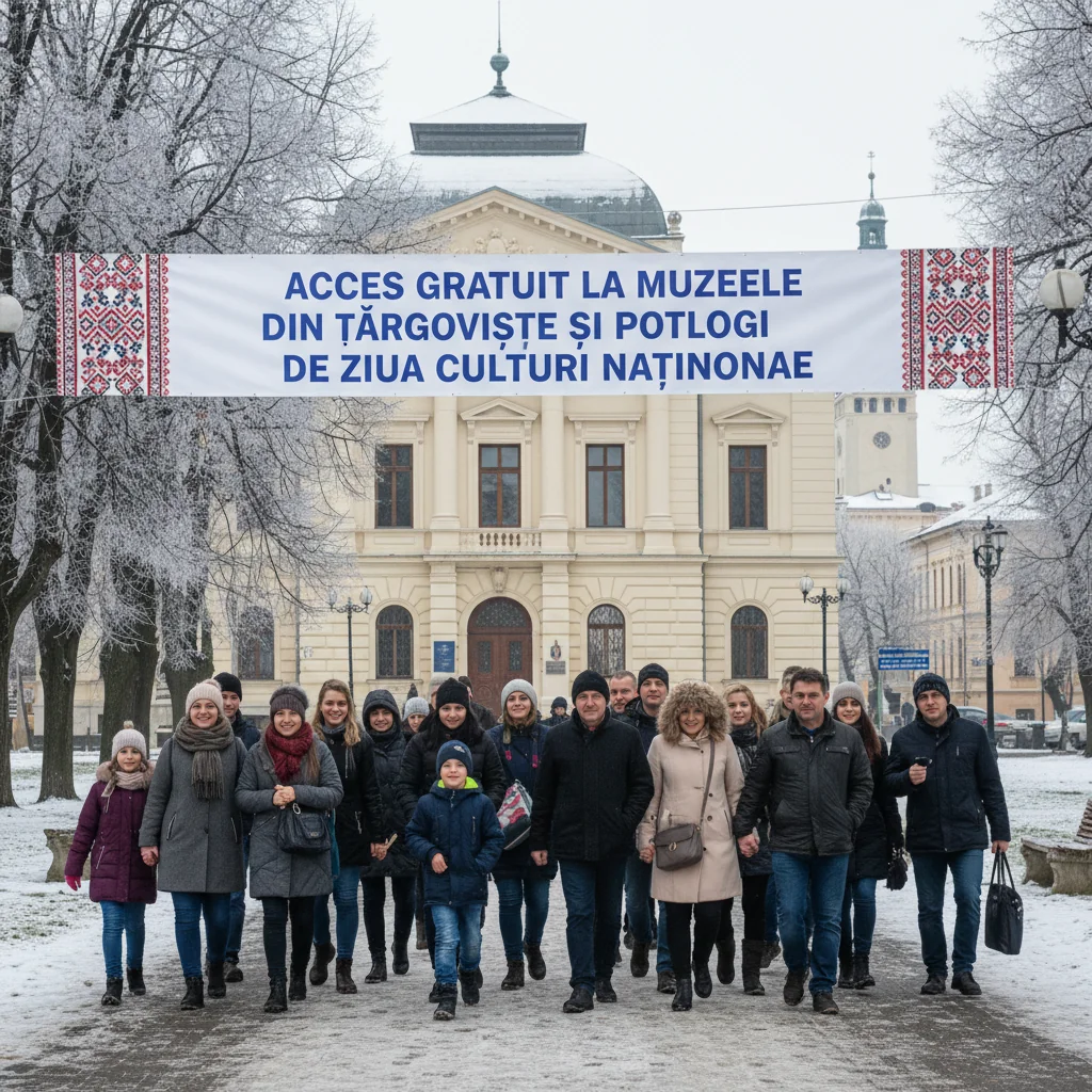 Acces gratuit la muzeele din Târgoviște și Potlogi de Ziua Culturii Naționale
