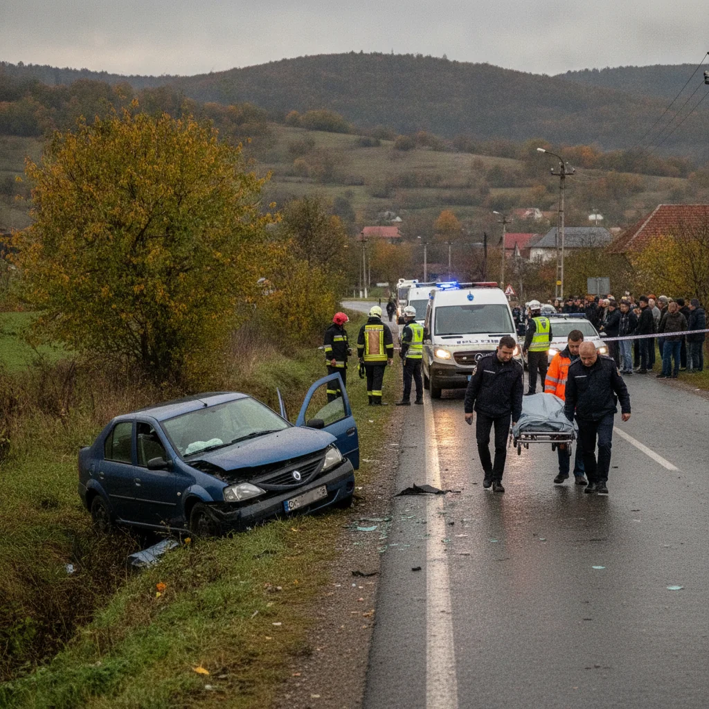 Accident mortal la Moțăieni: O femeie a decedat