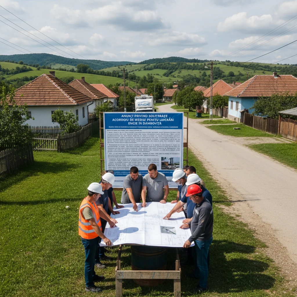 Anunț privind acordul de mediu pentru un proiect ENGIE în județul Dâmbovița, cu impact și în Târgoviște