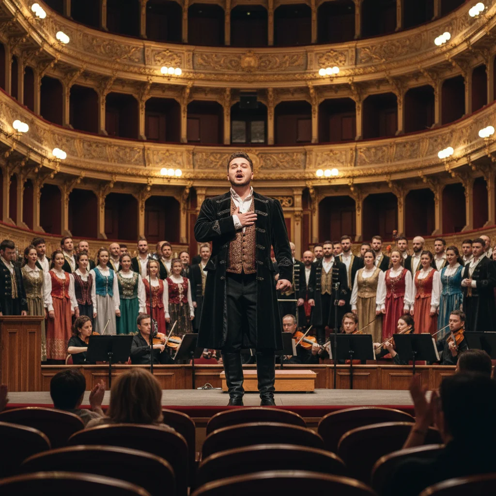 Artist dâmbovițean din Târgoviște, moment în premieră la Opera Națională Română din Iași