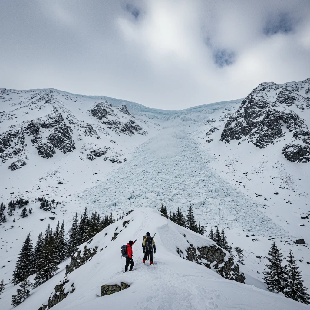 Avertizare de risc major de avalanșă în Munții Bucegi, anunțată de Salvamont Dâmbovița la Târgoviște