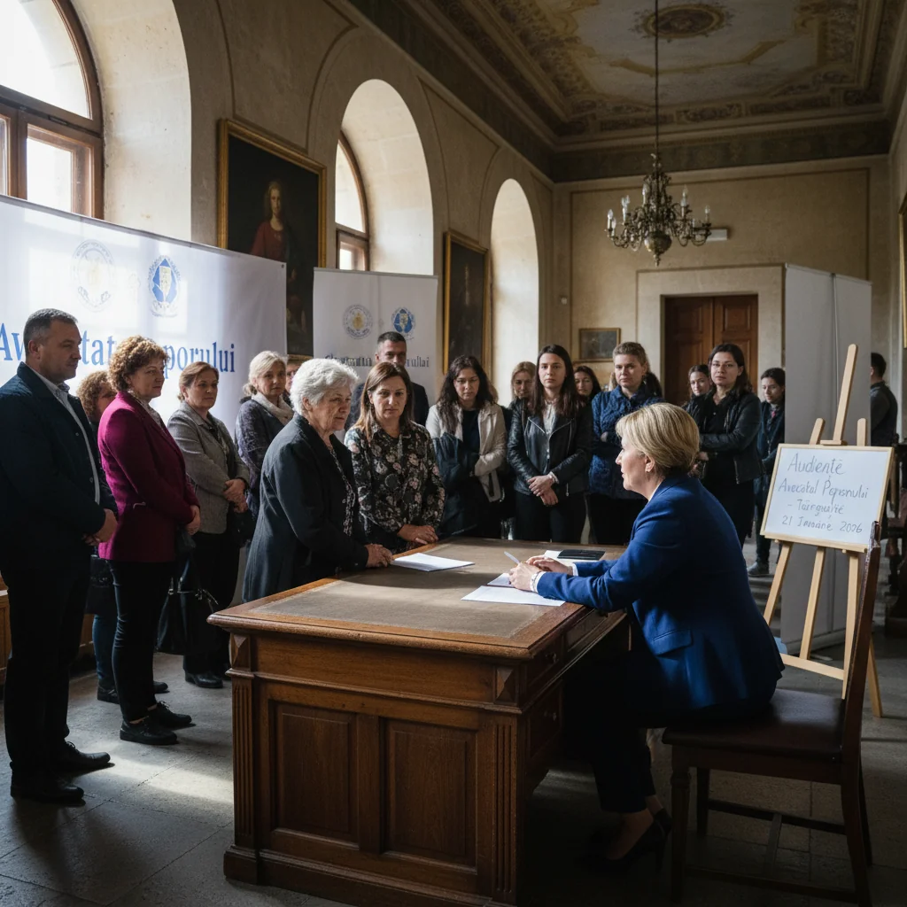 Avocatul Poporului acordă audiențe gratuite la Târgoviște pe 21 ianuarie 2026