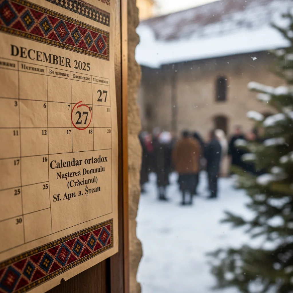 Calendar ortodox – 2025-12-27