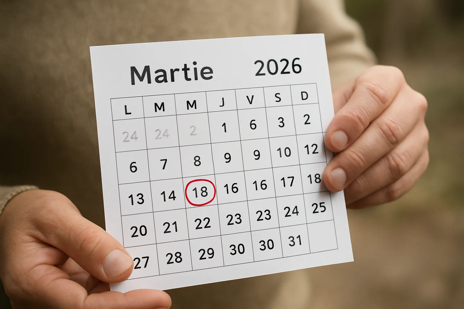 Calendar ortodox – 2026-03-18