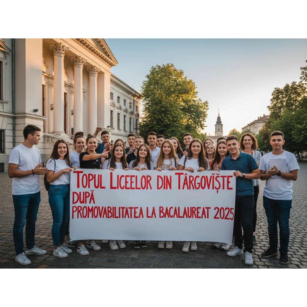 Colegiile din Târgoviște cu cele mai bune rezultate la Bacalaureat 2025