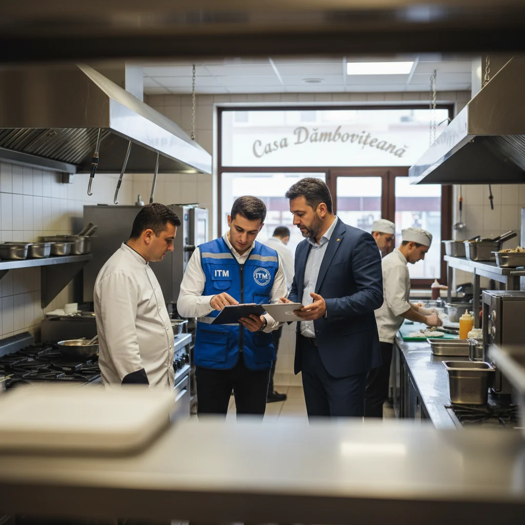 Controale ITM la hoteluri și restaurante în Târgoviște și județul Dâmbovița, în ianuarie 2026