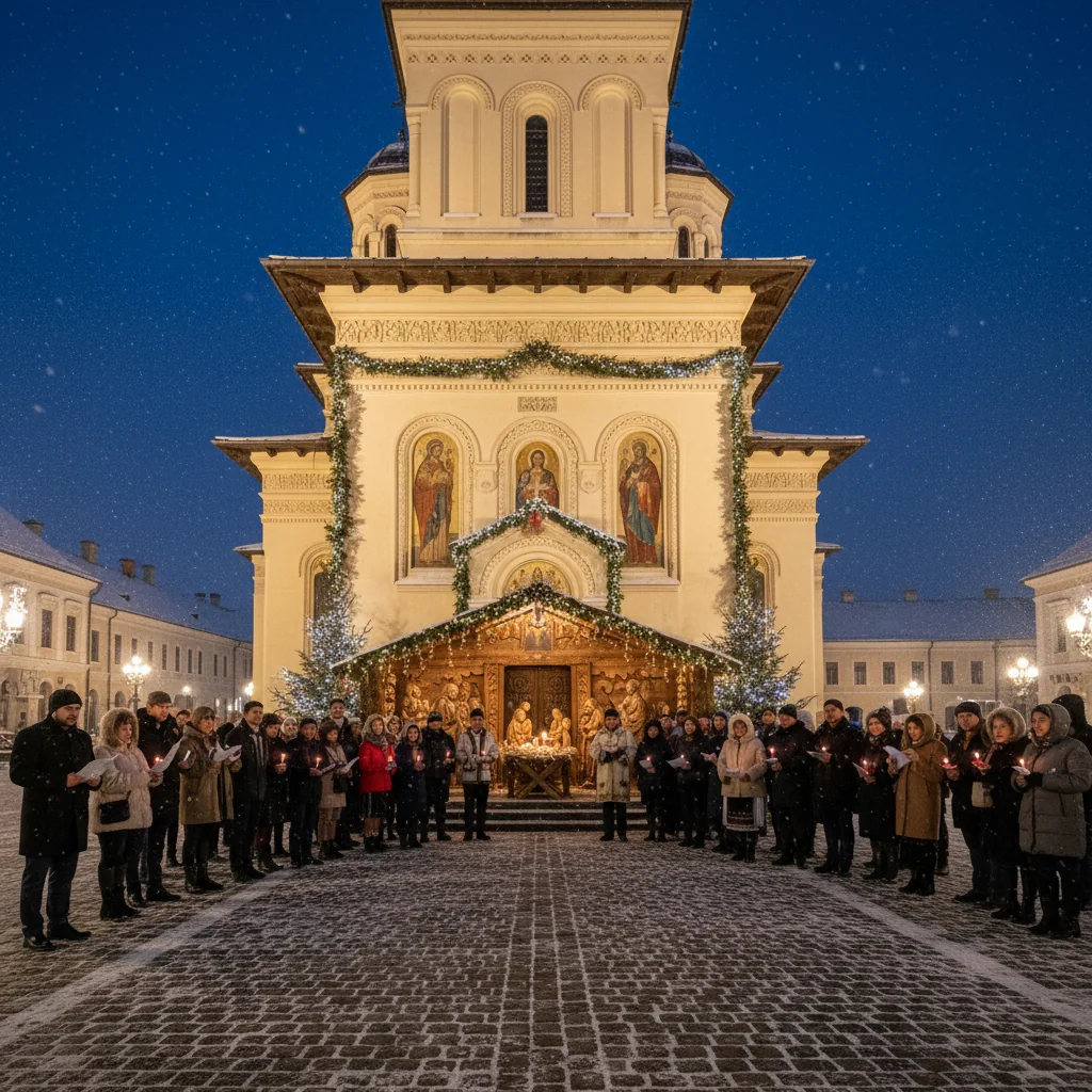Credincioșii din Târgoviște au sărbătorit Nașterea Domnului la Catedrala din vechea Cetate de Scaun