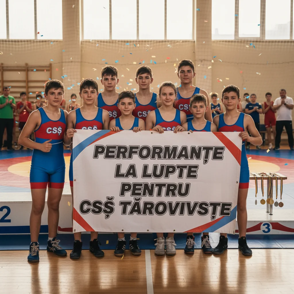 CSȘ Târgoviște evidențiază la Târgoviște rezultatele foarte bune ale secției de lupte în 2025