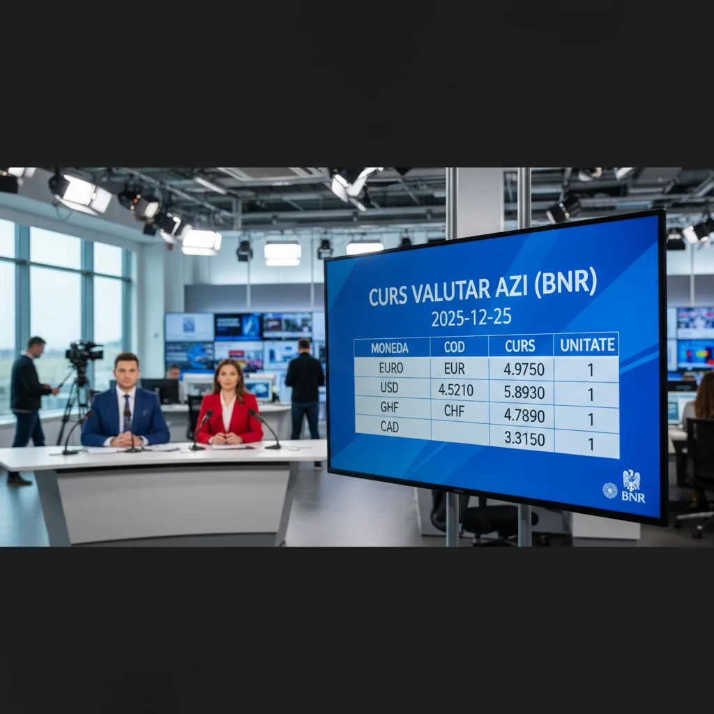 Curs valutar azi (BNR) – 2025-12-25