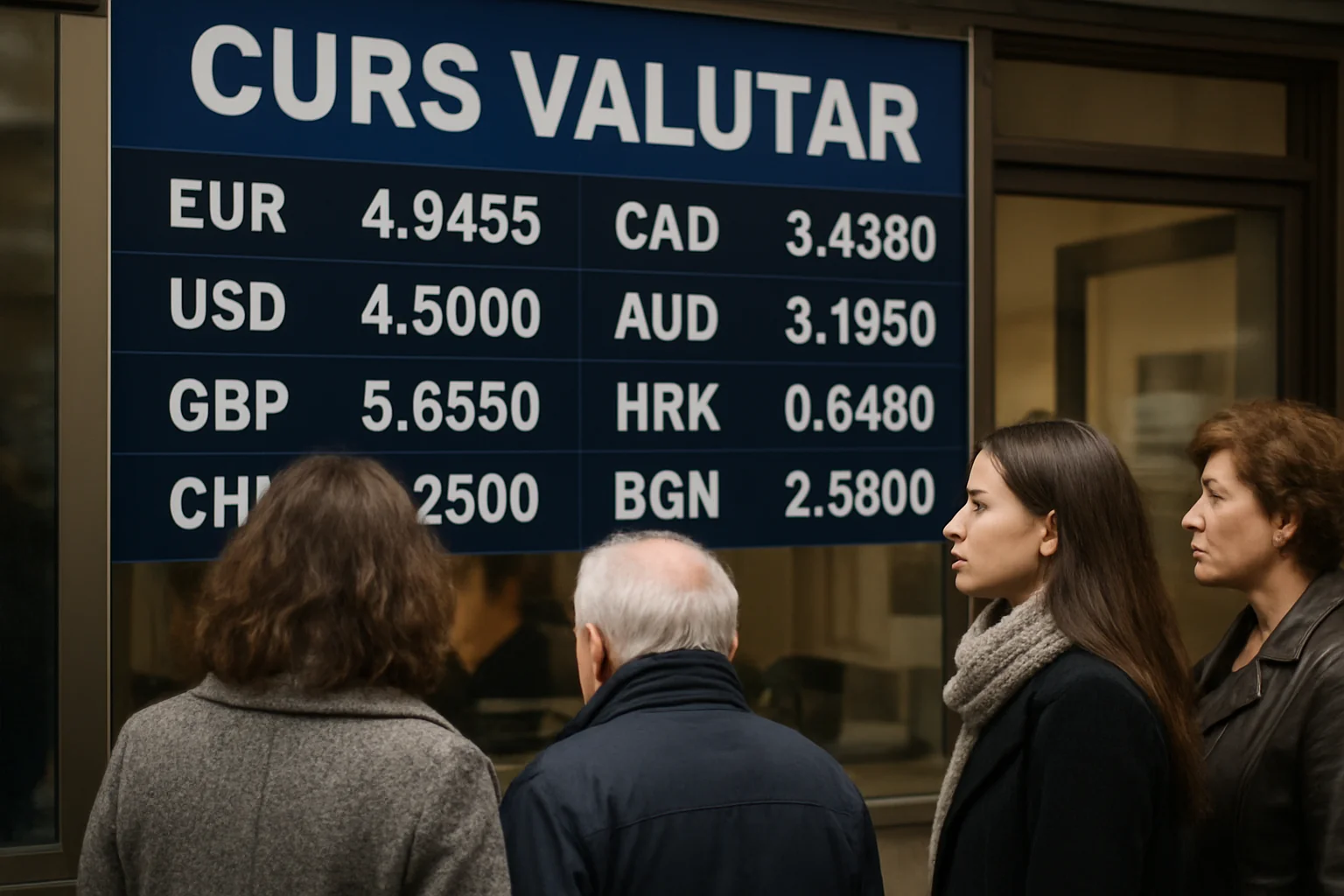 Curs valutar azi (BNR) – 2026-03-07