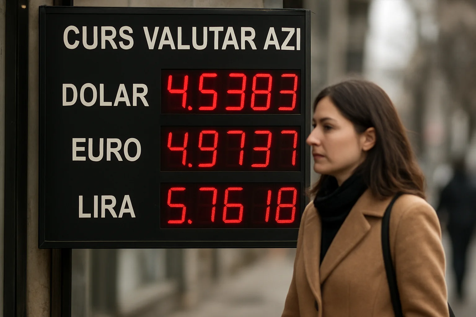 Curs valutar azi (BNR) – 2026-03-19