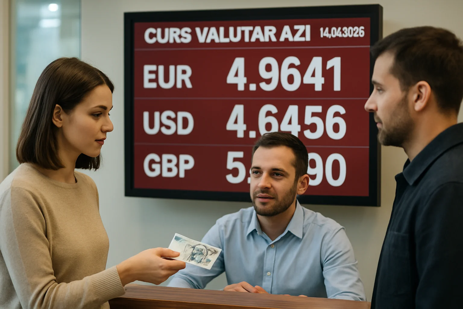 Curs valutar azi (BNR) – 2026-04-14