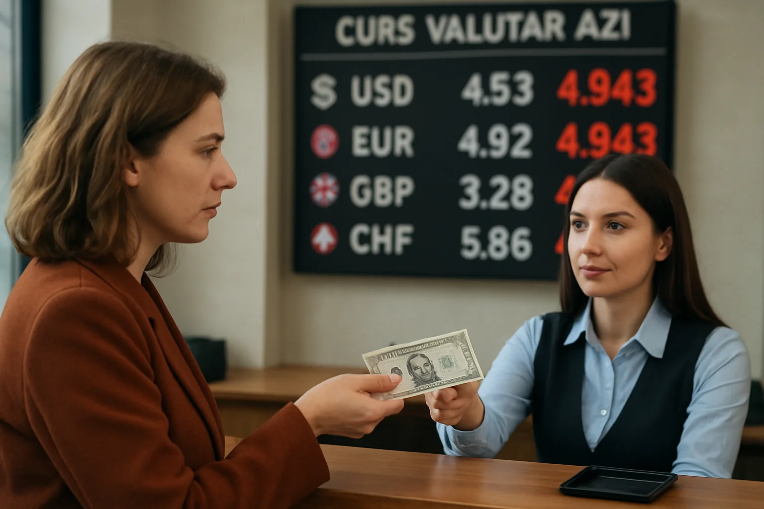 Curs valutar azi (BNR) – 2026-04-19