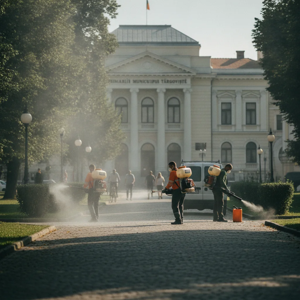 Dezinsecție în Târgoviște: A treia acțiune în iulie 2026