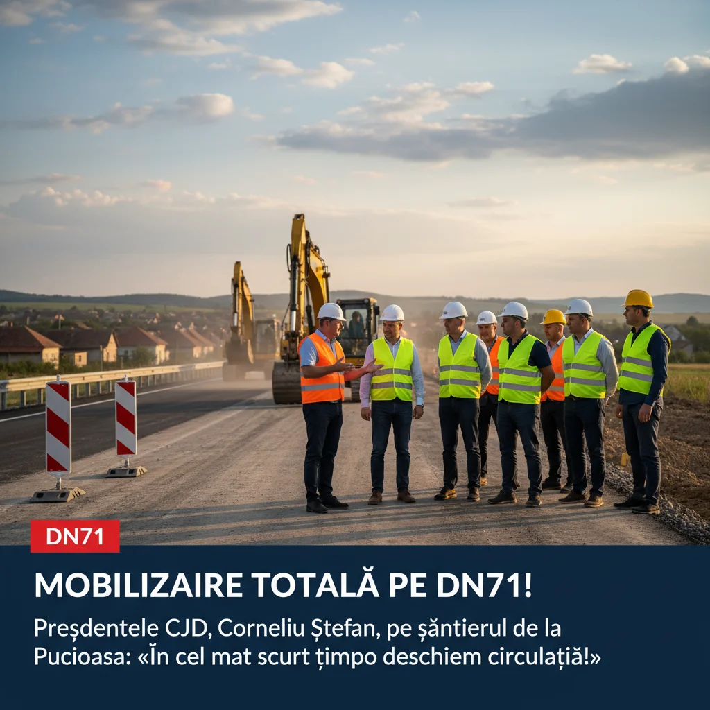 Accident pe DN71, în afara Ilfovenilor: șoferiță din Nucet și doi pasageri, răniți