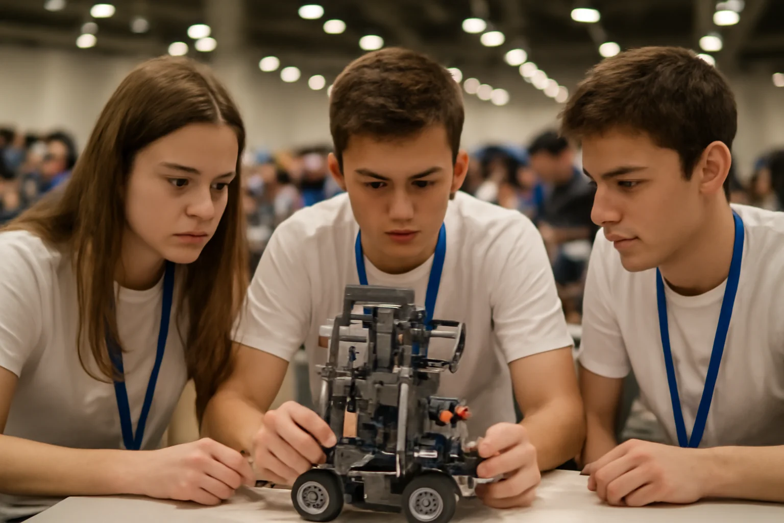 Elevi din Târgoviște reprezintă Dâmbovița la o competiție internațională de robotică