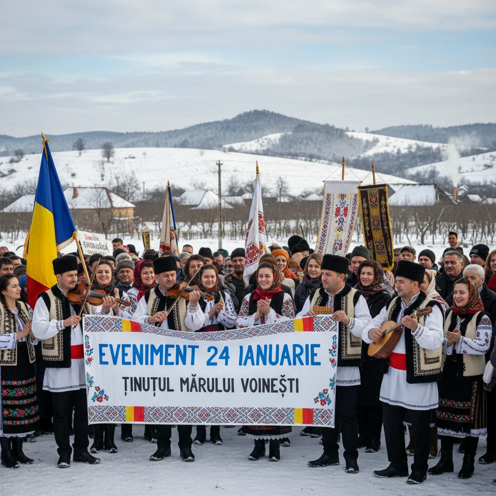 Eveniment dedicat Micii Uniri anunțat lângă Târgoviște, la Ținutul Mărului Voinești