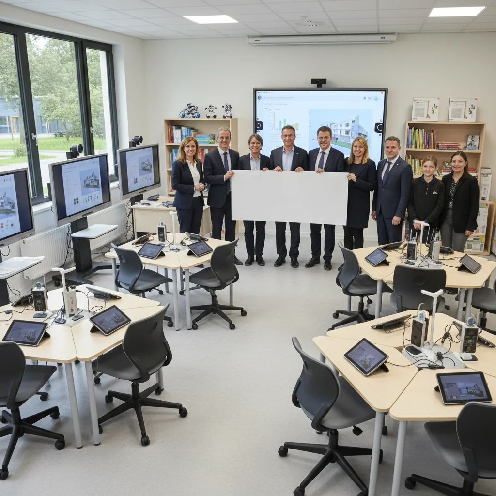 Îmbunătățirea infrastructurii educaționale în Găești prin dotări digitale