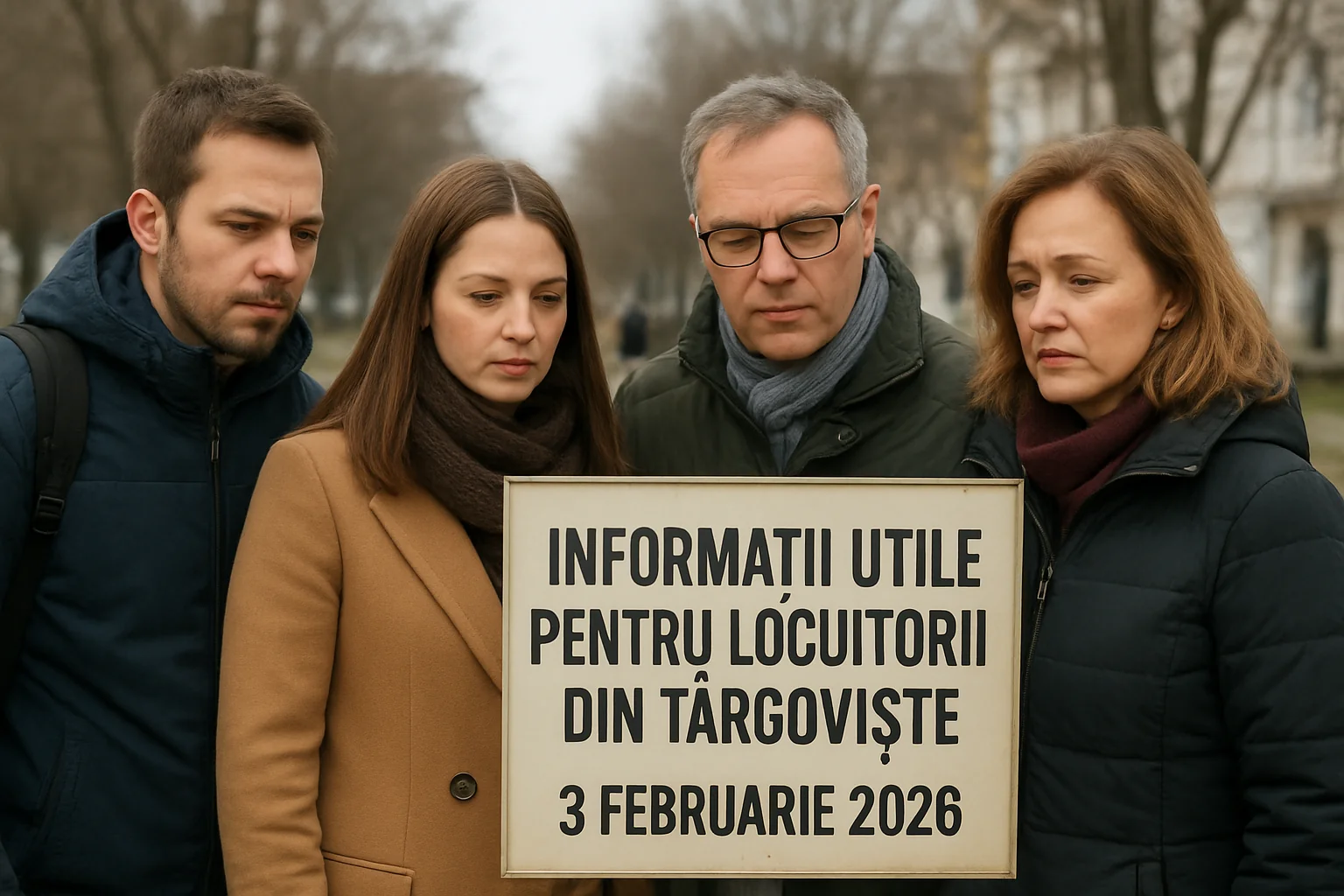 Informații utile pentru locuitorii din Târgoviște: 3 februarie 2026