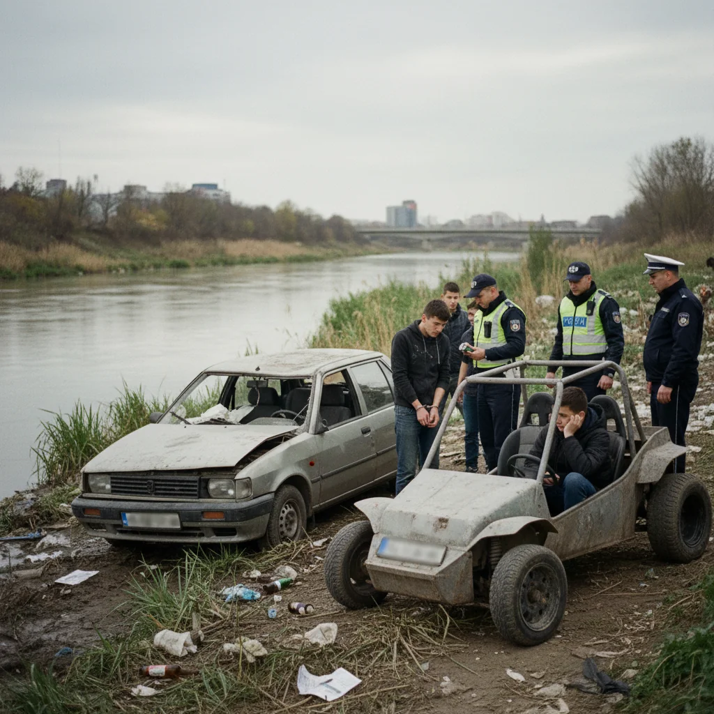 Iresponsabilitatea la volan în Dâmbovița: alcool, permise false și minori