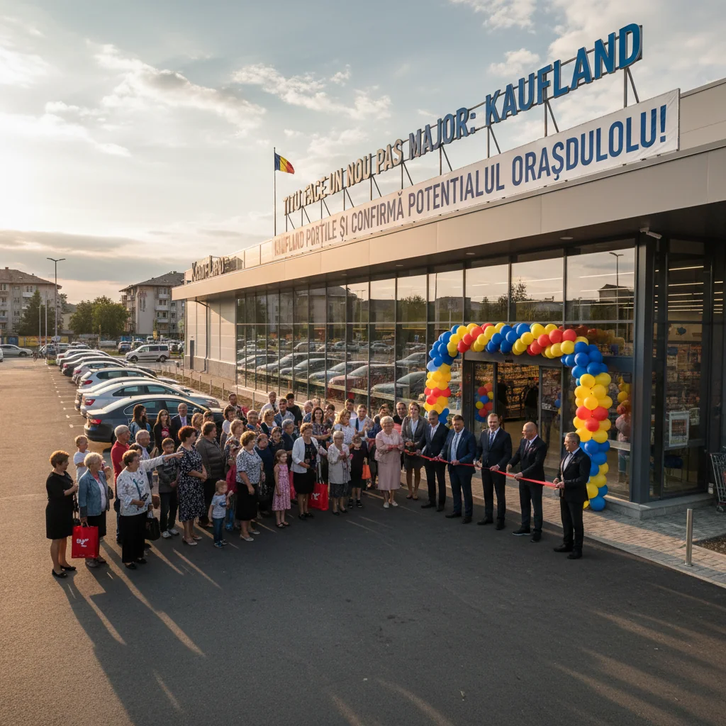 Kaufland își inaugurează magazinul la Titu și validează dezvoltarea orașului