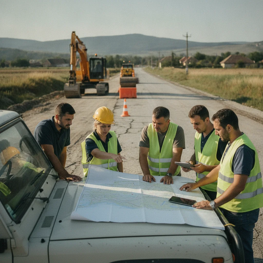Lucrări rutiere în Dâmbovița: Restricții și șantiere (29 iunie – 5 iulie)