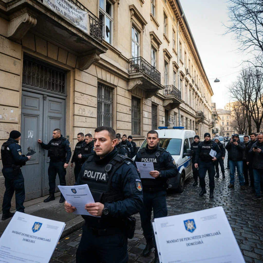 Mandate de percheziție în Târgoviște pentru proxenetism și șantaj