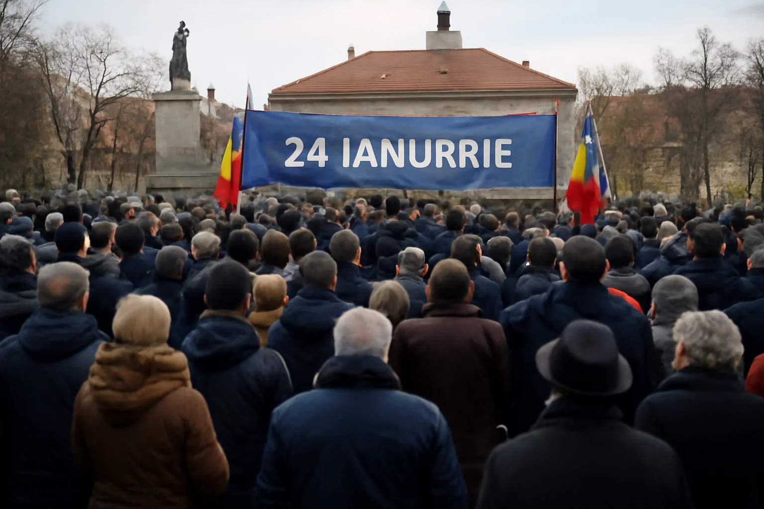 Manifestările de 24 ianuarie din Piața Tricolorului Târgoviște: programul anunțat pentru 2026