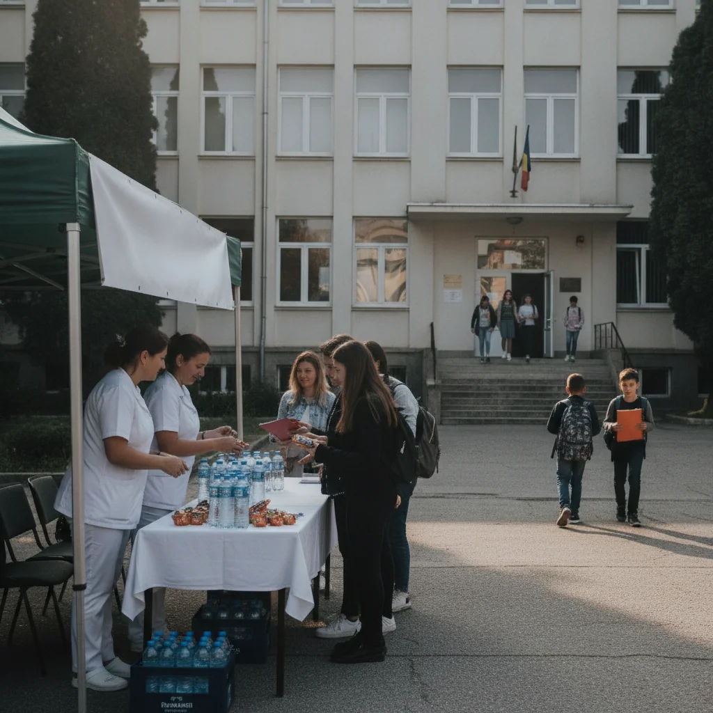 Măsuri speciale la Titu pentru BAC în condiții de caniculă