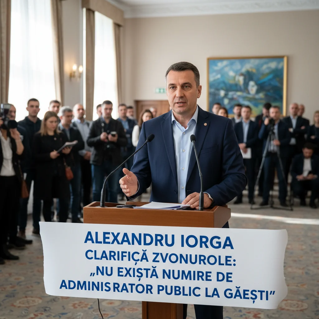niciun administrator public nu va fi numit la Găești
