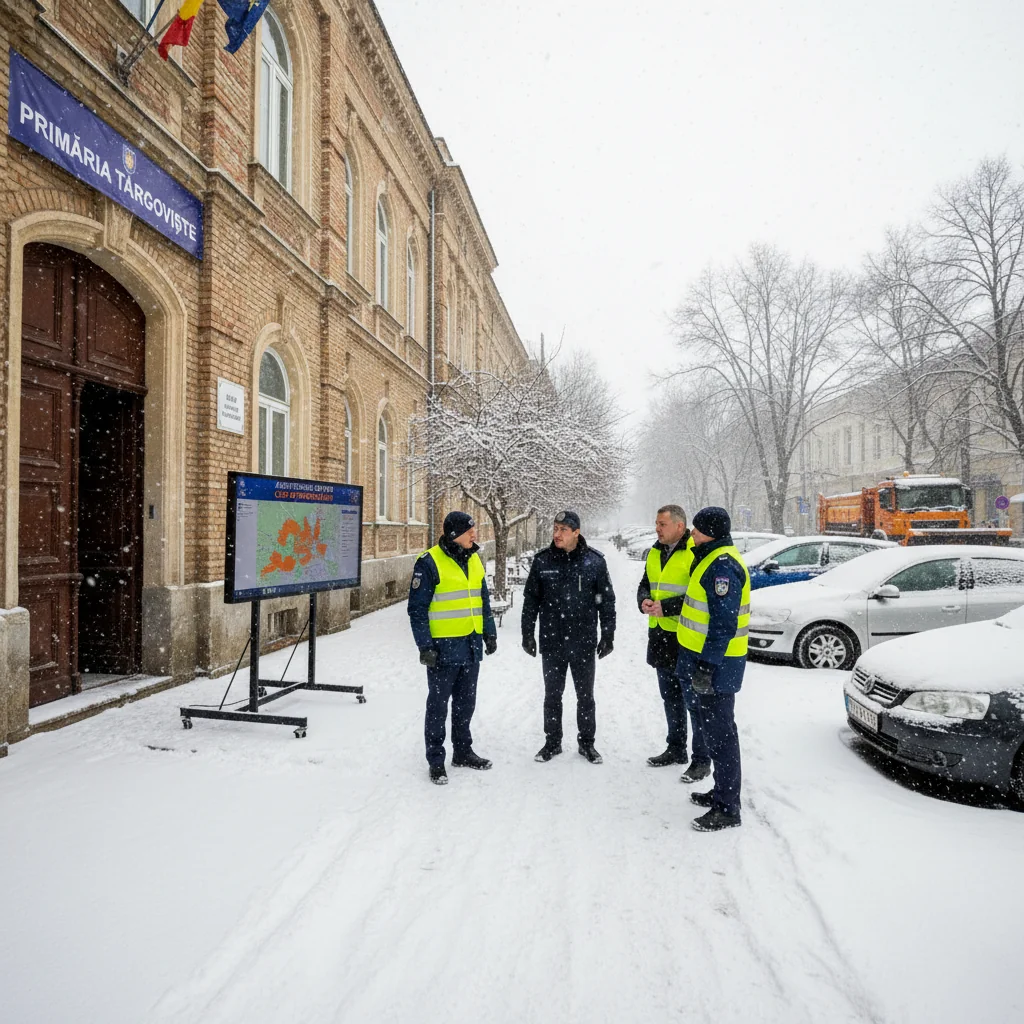 Permanența primăriilor din Dâmbovița, activă în Cod Portocaliu