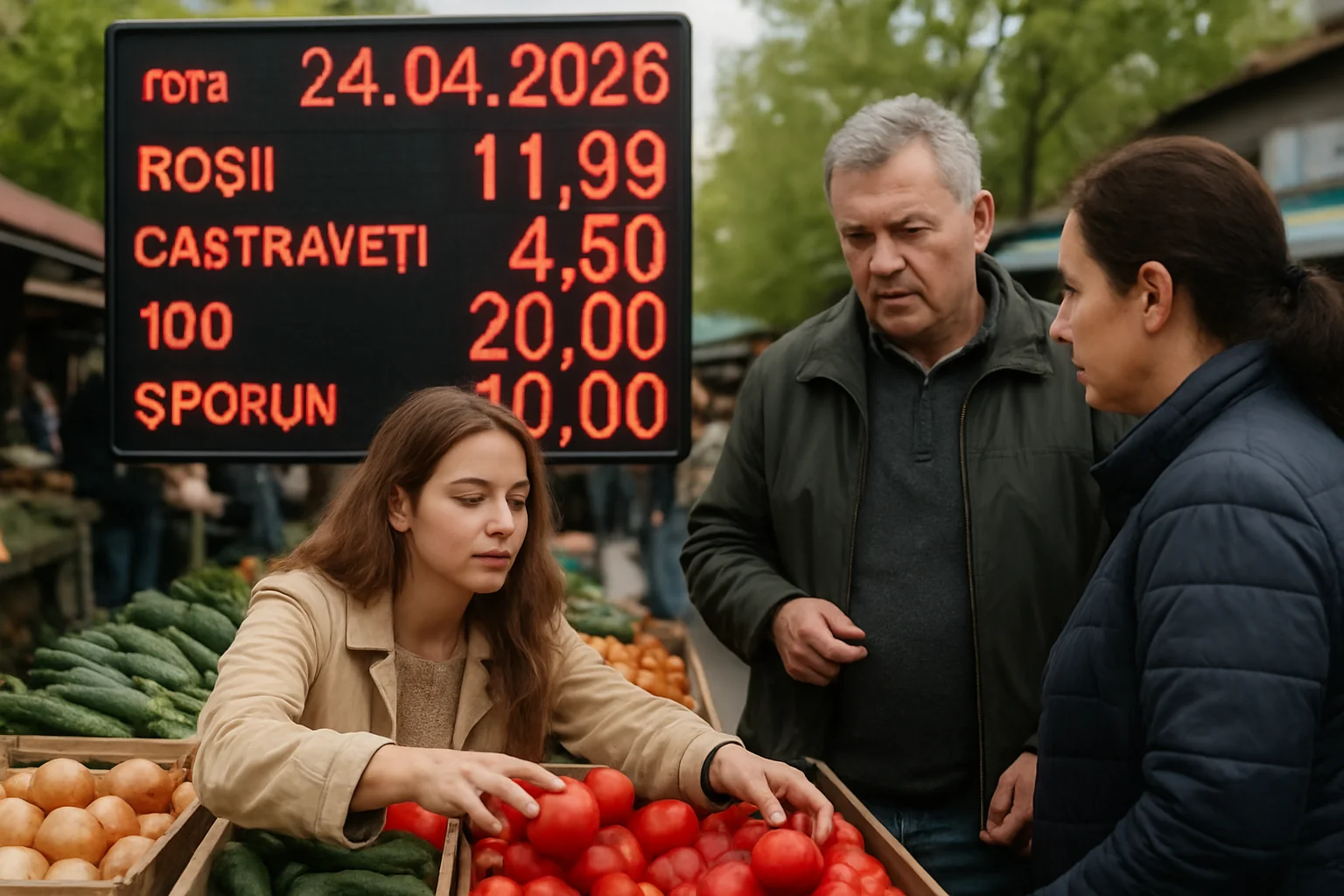 Prețurile zilei în România – 2026-04-24