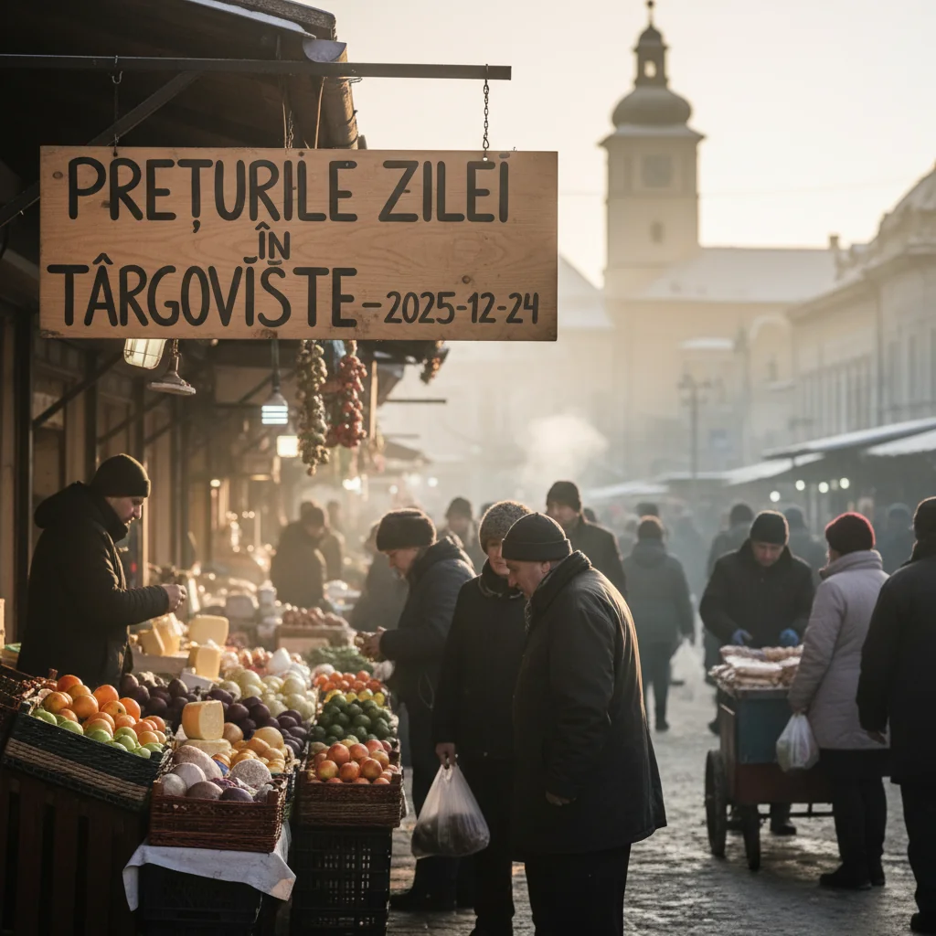 Prețurile zilei în Târgoviște – 2025-12-24