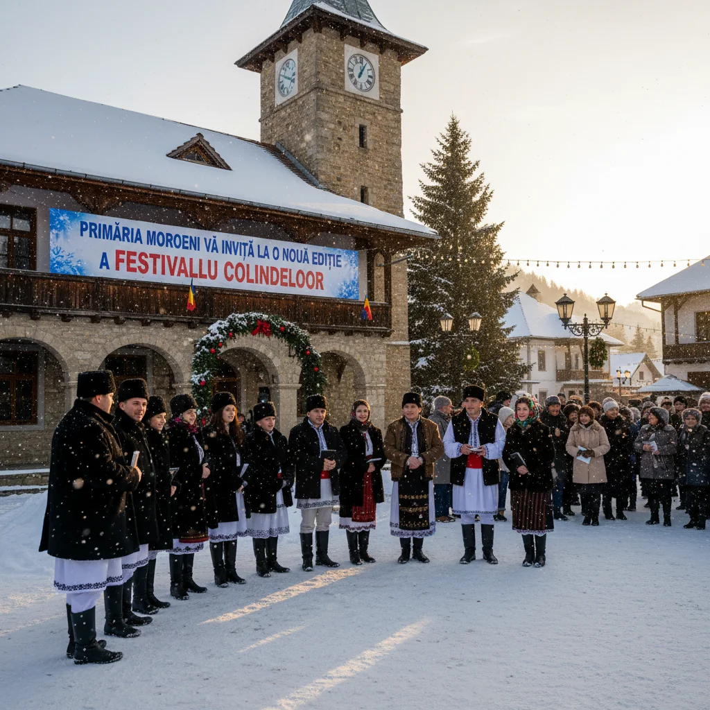 Primăria Moroeni anunță o nouă ediție a Festivalului Colindelor