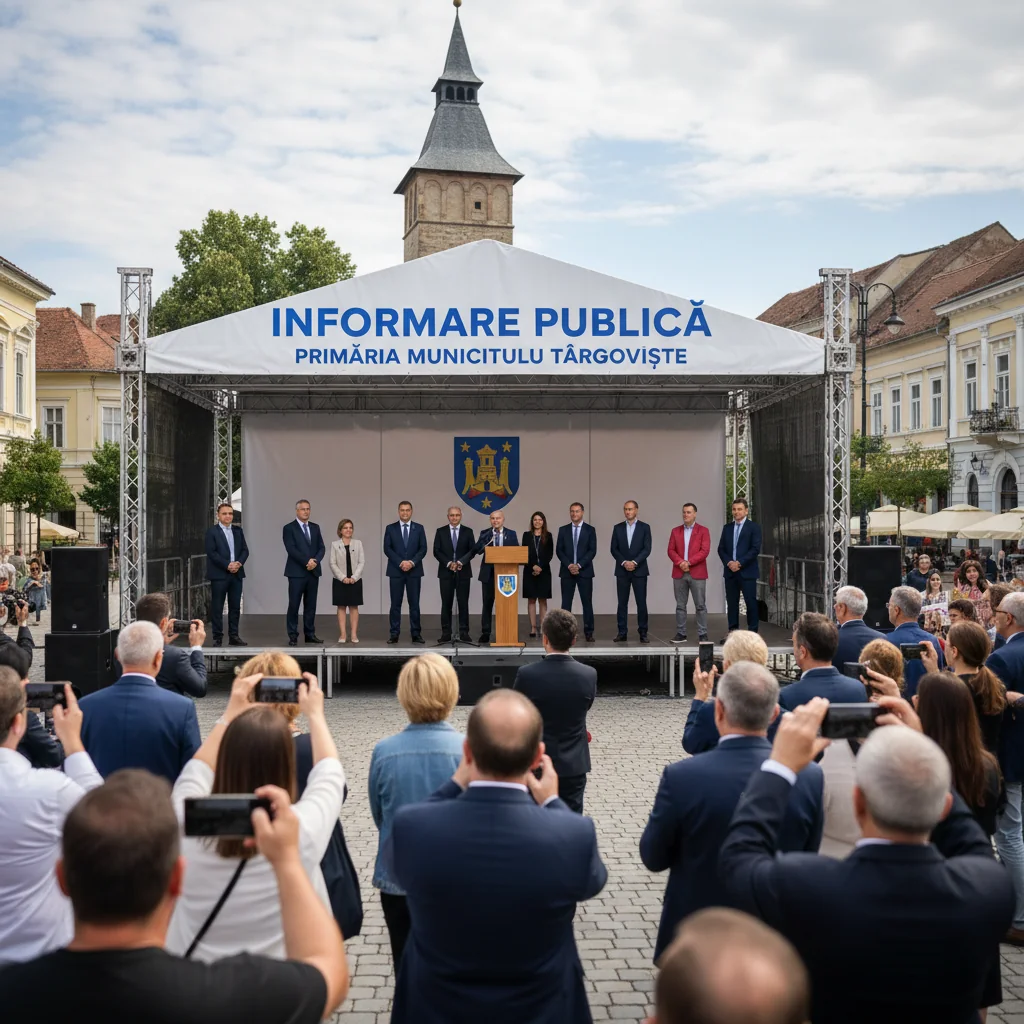 Primăria Municipiului Târgoviște anunță o nouă procedură de informare publică