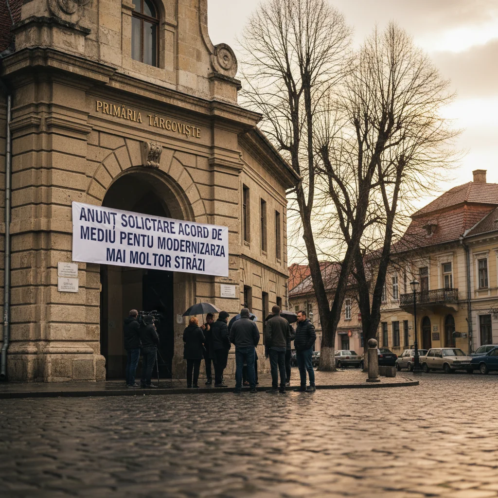 Primăria Târgoviște Solicită Acord de Mediu pentru Modernizarea Mai Multor Străzi din Oraș