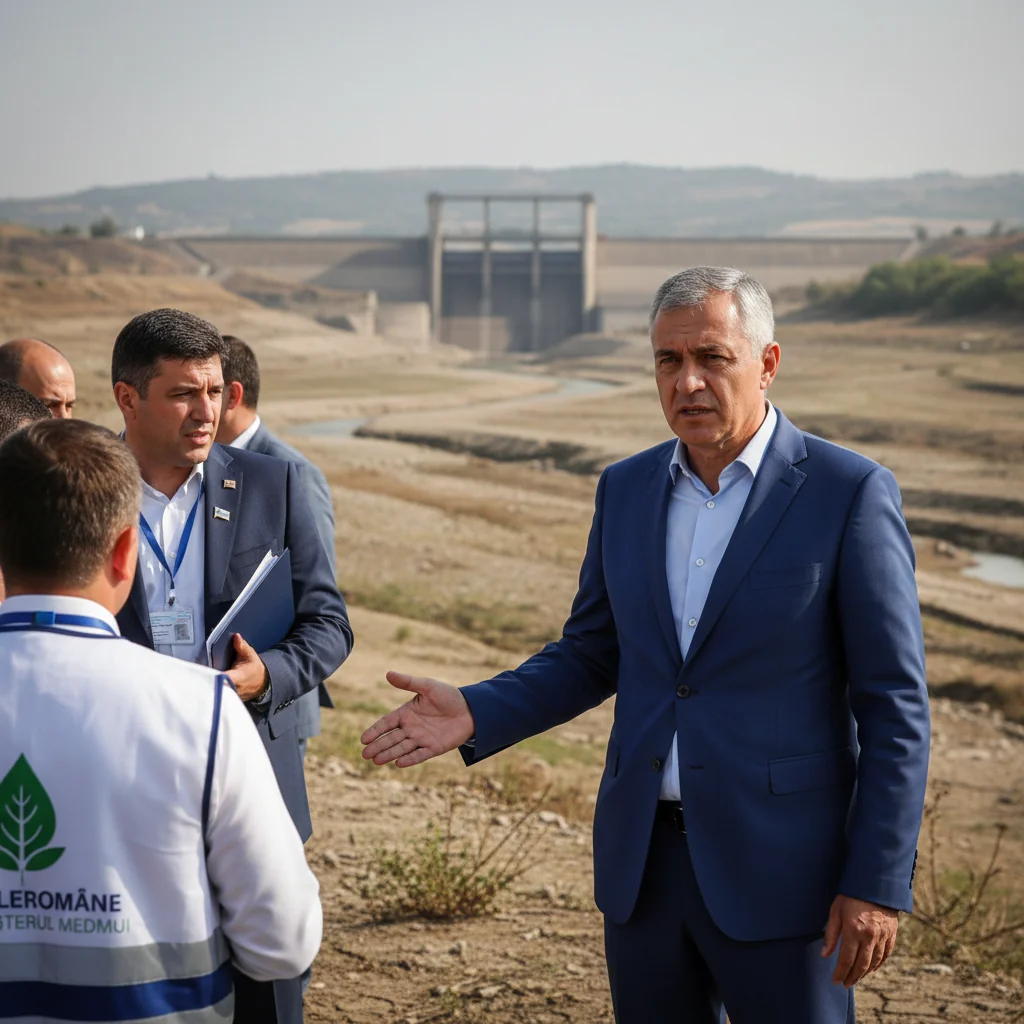 Primarul Gabriel Purcaru îl acuză pe Ministerul Mediului și Apele Române de criza apei din Moreni