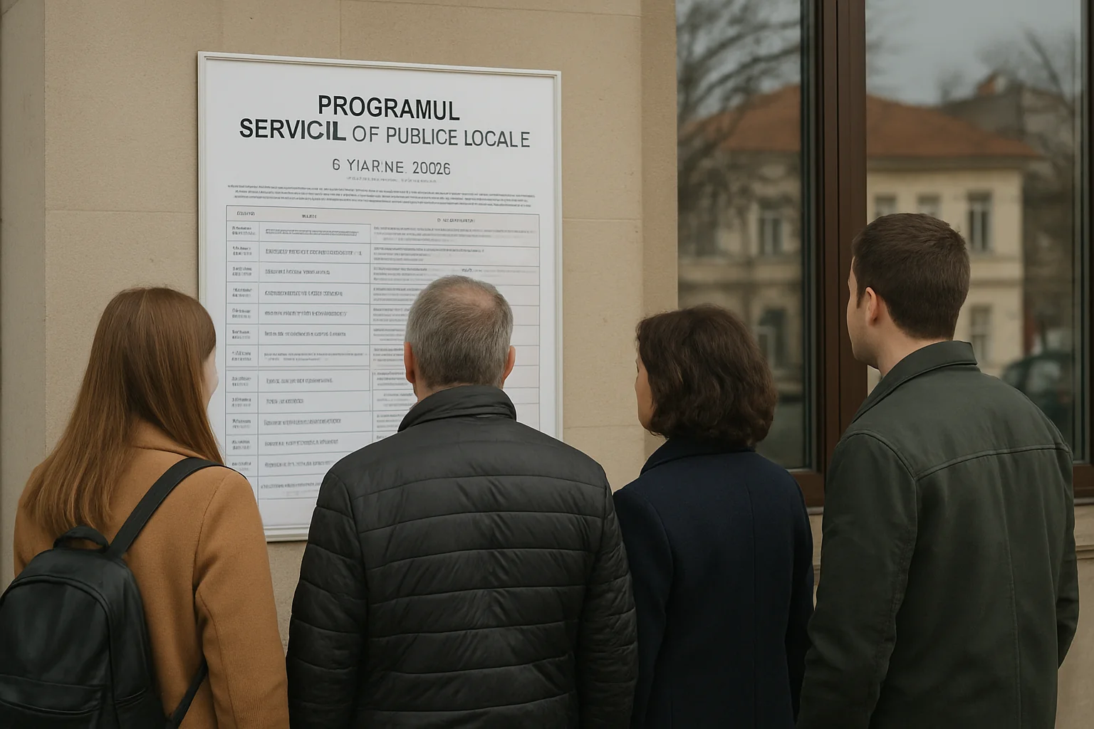 Programul Serviciilor Publice locale în Târgoviște pentru 9 Martie 2026