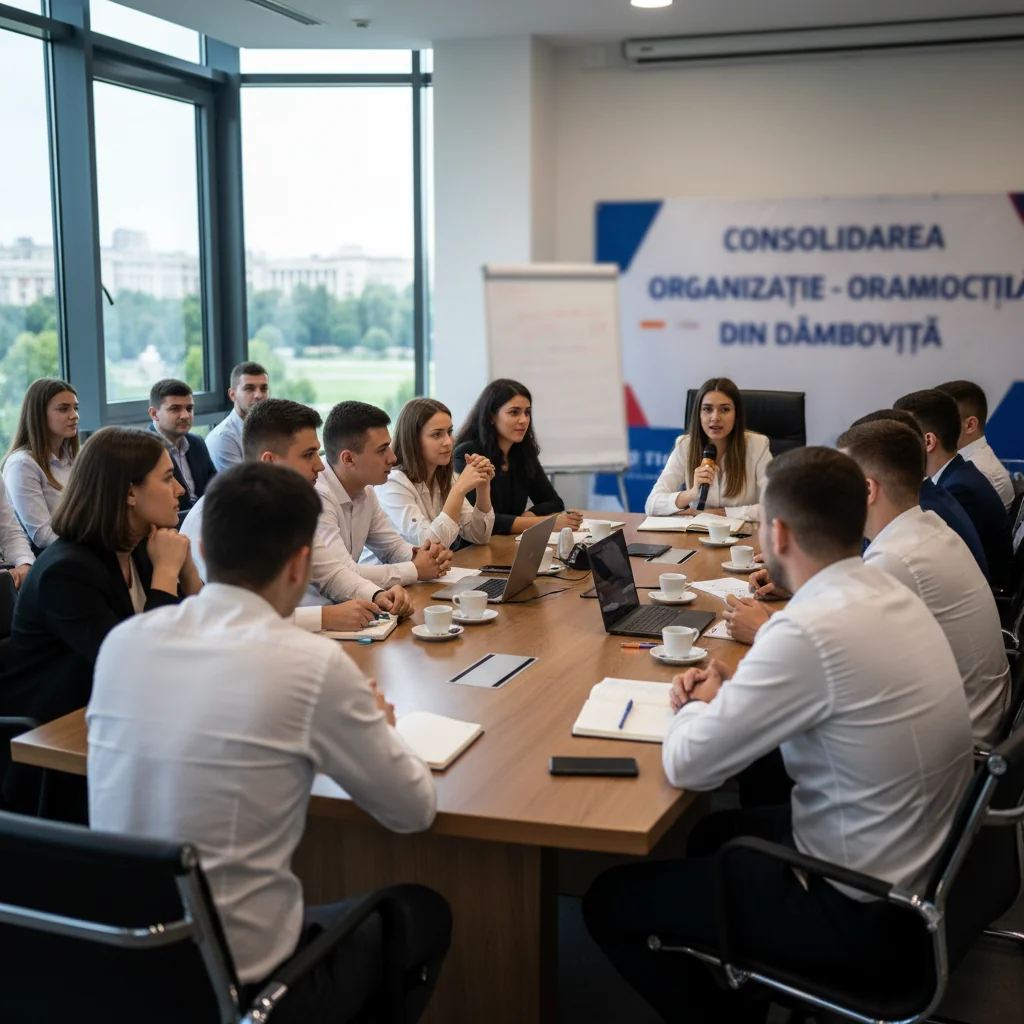reuniune de lucru înaintea conferințelor locale și județene
