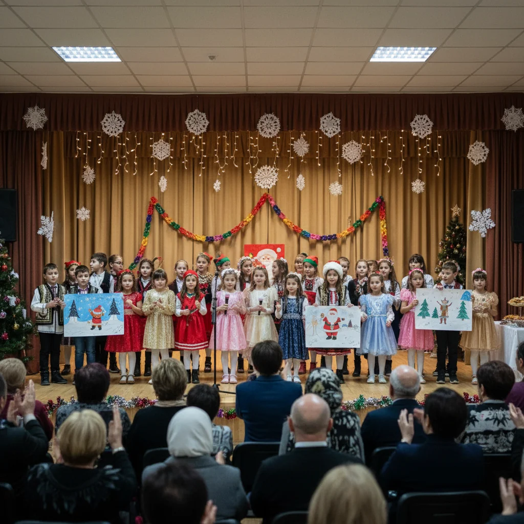 Sărbătorile de Iarnă văzute prin ochii micuților