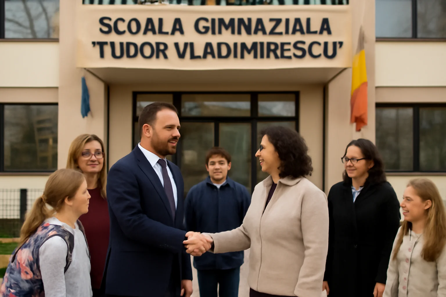 Școala Gimnazială „Tudor Vladimirescu” din Târgoviște își redeschide porțile după lucrările de modernizare