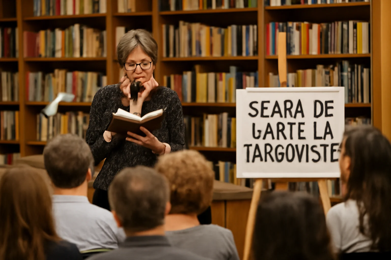 „Seara de carte la Târgoviște”, nouă întâlnire culturală la Biblioteca Județeană din Târgoviște