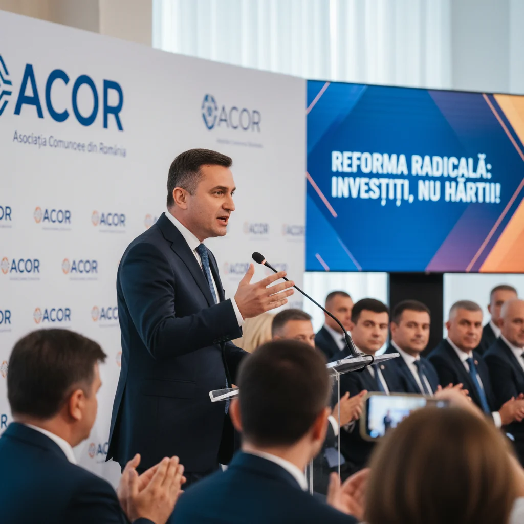 Șeful CJ Dâmbovița, Corneliu Ștefan, solicită la ACoR o schimbare profundă a administrației locale, cu accent pe investiții reale, nu pe birocrație