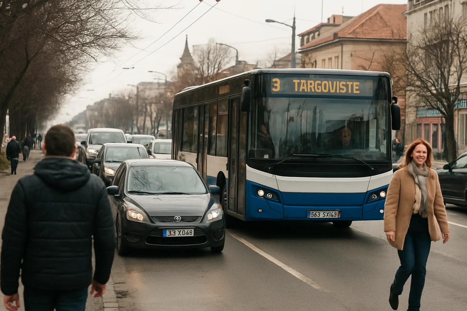 Situația actuală a traficului și transportului public din Târgoviște – 16 martie 2026