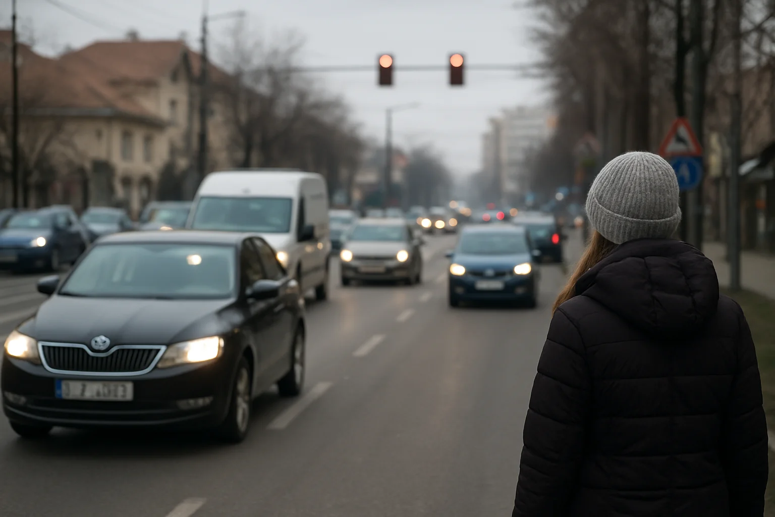 Situația traficului și recomandări pentru șoferi în Târgoviște, 17 ianuarie 2026