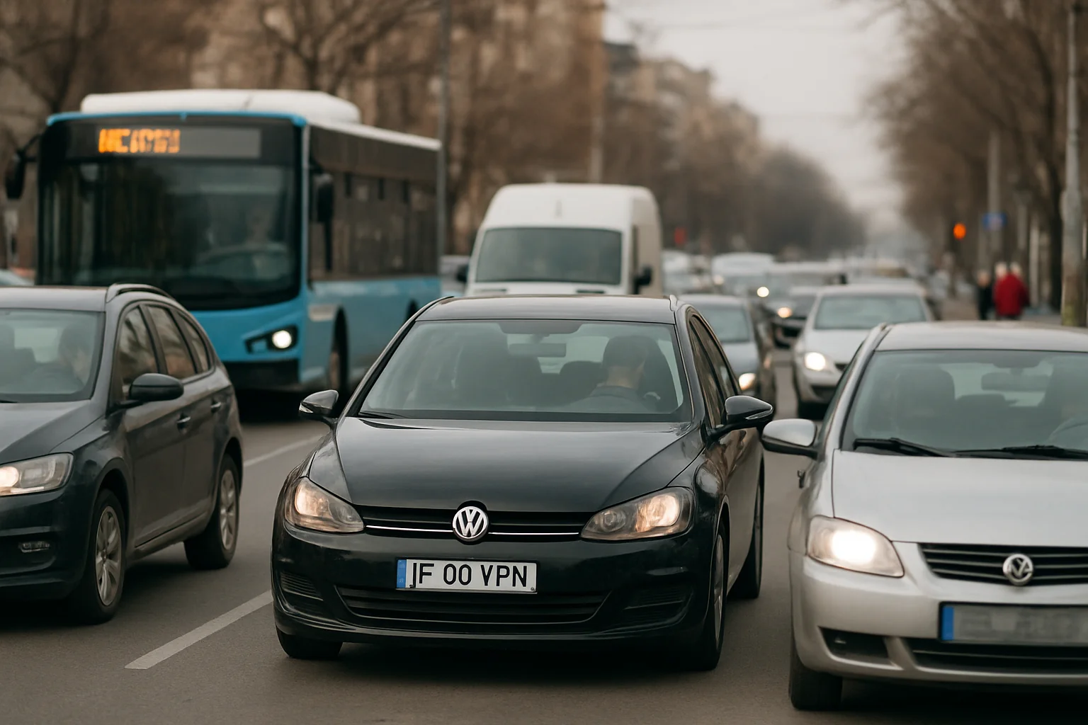 Situația traficului și recomandări pentru șoferii din Târgoviște – 19 martie 2026