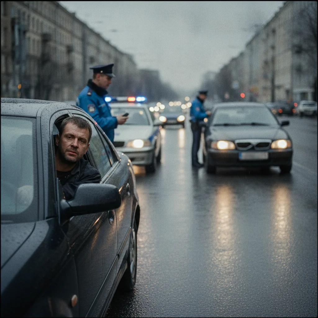 Șofer reținut în Târgoviște pentru infracțiuni rutiere repetate