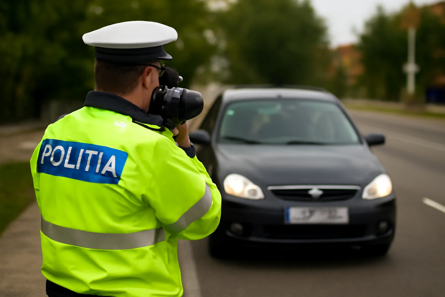Șofer surprins cu 114 km/h în Târgoviște în urma unei acțiuni rutiere