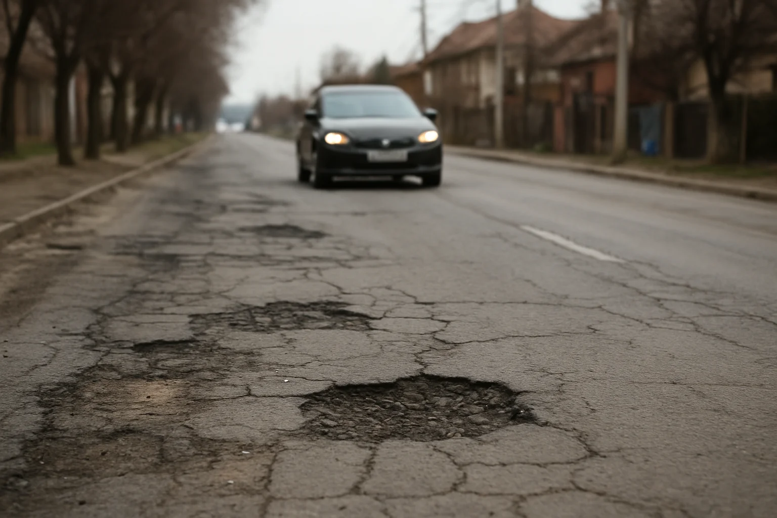 Starea actuală a infrastructurii rutiere din Târgoviște la începutul lunii martie 2026