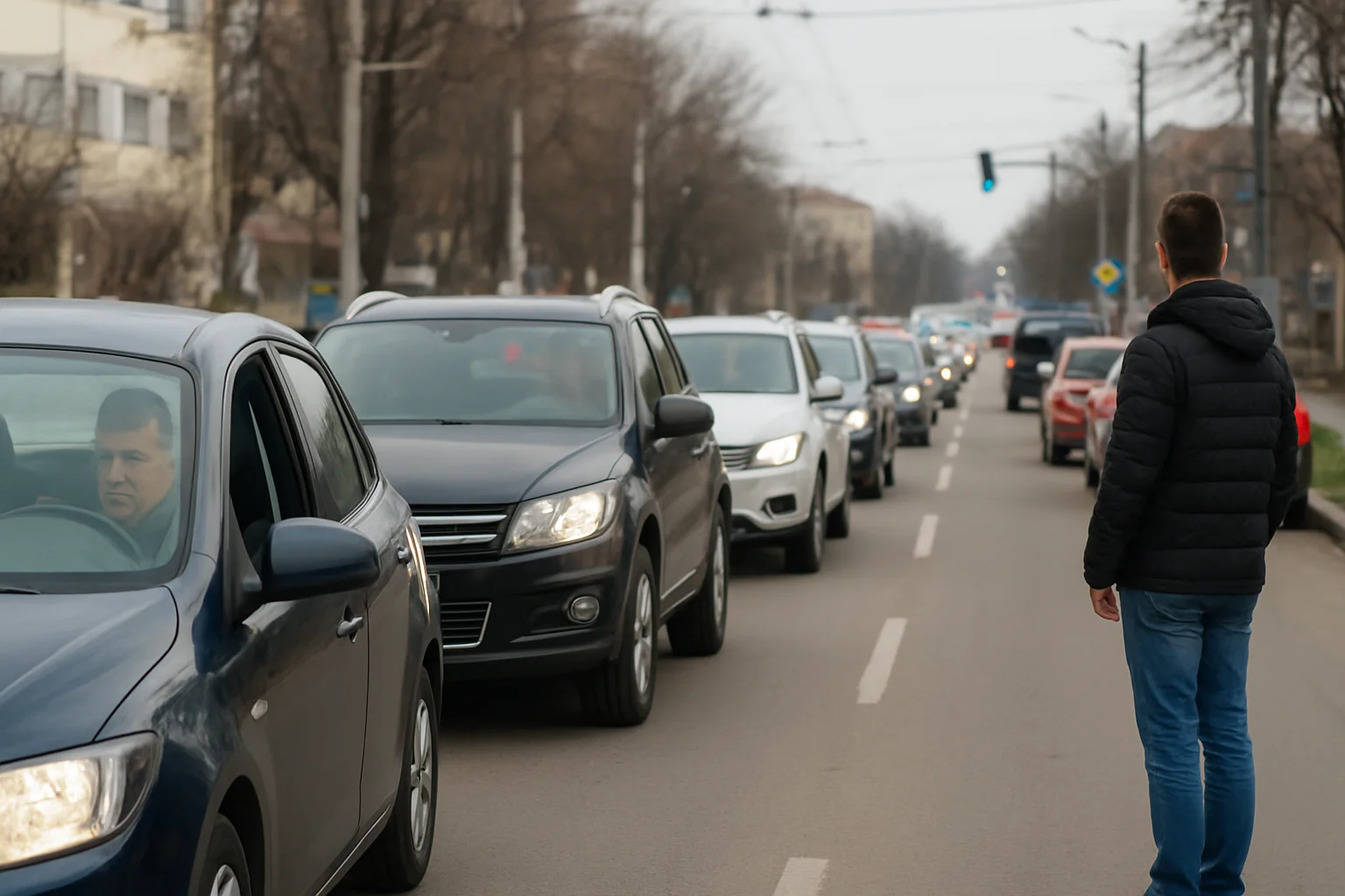 Starea traficului și recomandări pentru șoferii din Târgoviște începând cu 5 martie 2026